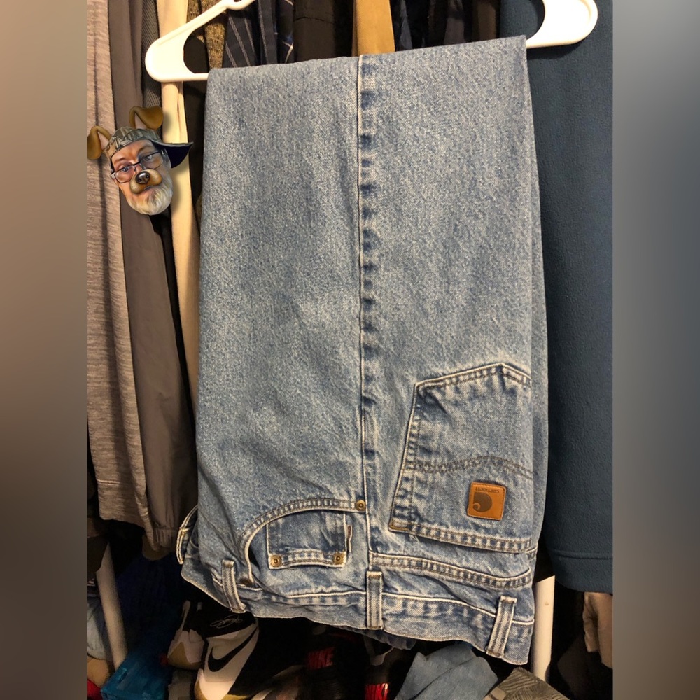 Carhartt Men’s Relaxed Fit Denim Jeans Size 38x34